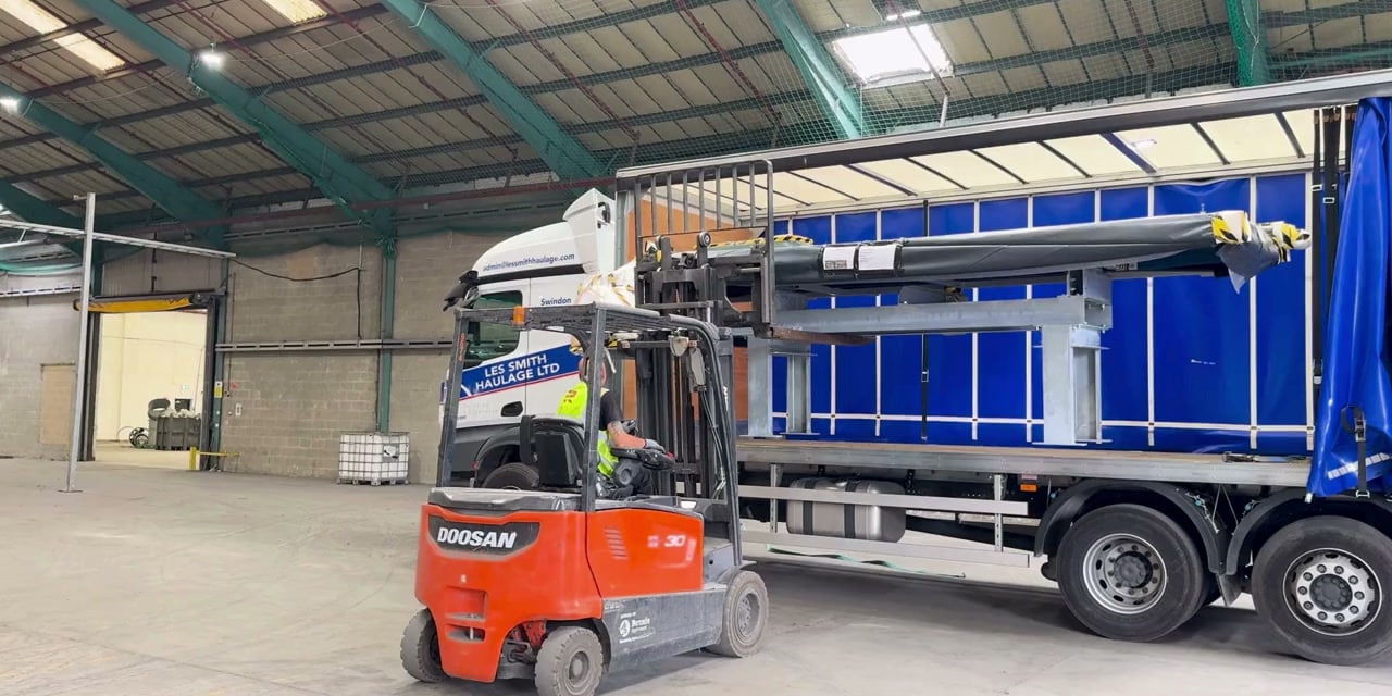 New Machinery Arrives At Our Chalgrove, Oxfordshire Facility