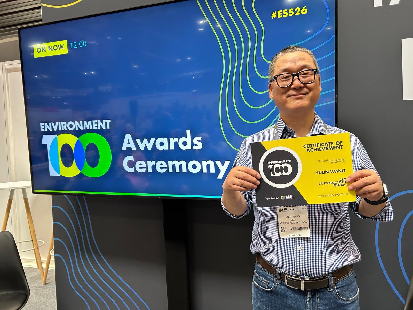 Our CEO Named to the 2026 Environment 100