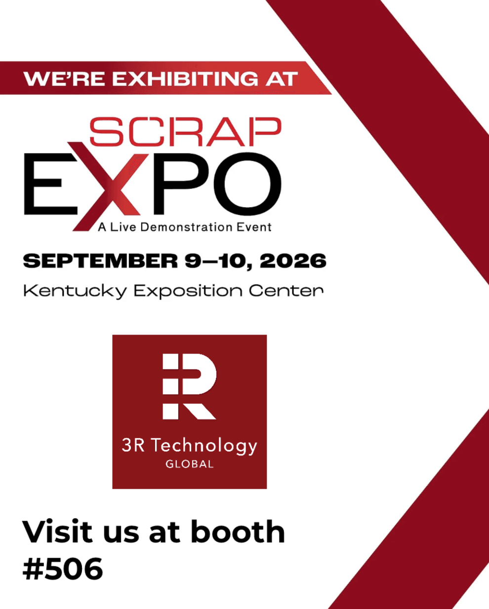 We're Exhibiting at SCRAP EXPO — Booth #506